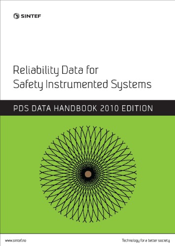 Reliability data for safety instrumented systems : PDS data handbook