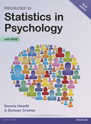 Introduction to statistics in psychology [with SPSS]