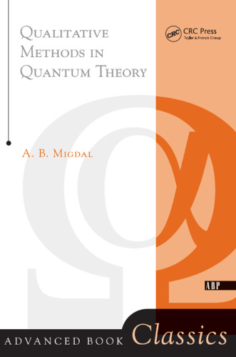 Qualitative Methods in Quantum Theory