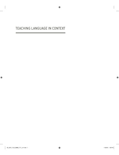 Teaching English in Context