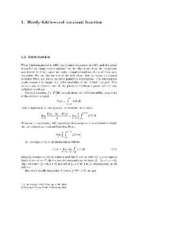 Pointwise convergence of fourier series