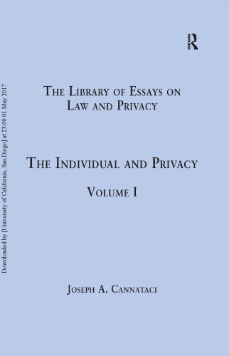 The Individual and Privacy