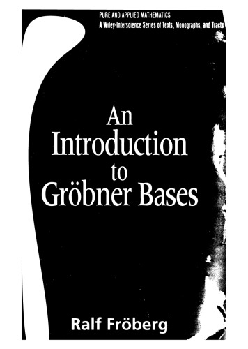 An Introduction to Gröbner Bases