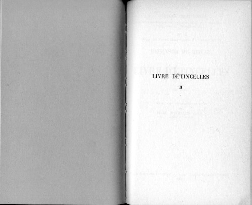 Le Livre d’étincelles, tome II