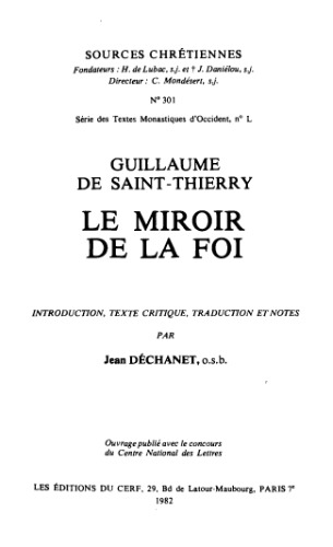 Le Miroir de la foi