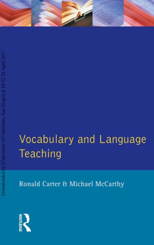 Vocabulary and Language Teaching