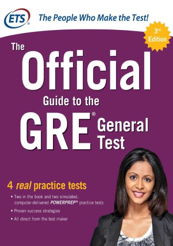 ETS - The Official Guide to the GRE 3rd Edition