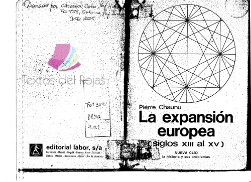 La expansión europea : (siglos XIII al XV)