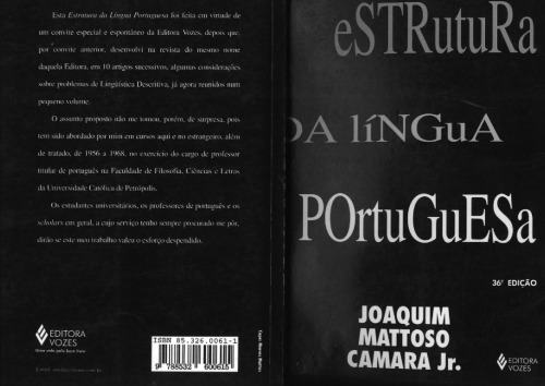 Estrutura da Língua Portuguesa