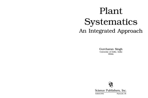 Plants Systematics: An Integrated Approach