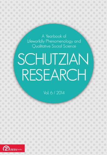 Schutzian Research. Volume 6