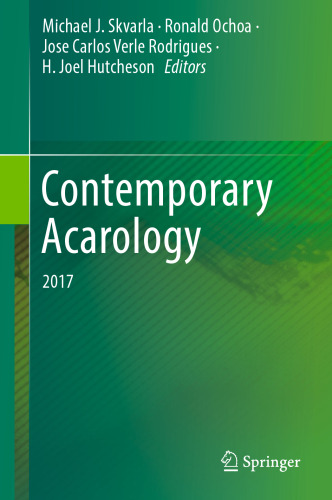 Contemporary Acarology: 2017