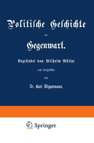 Politische Geschichte der Gegenwart: XXVII. Das Jahr 1893