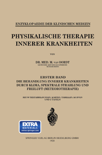 Physikalische Therapie Innerer Krankheiten