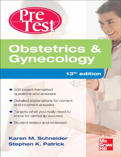 Obstetrics And Gynecology PreTest Self-Assessment And Review