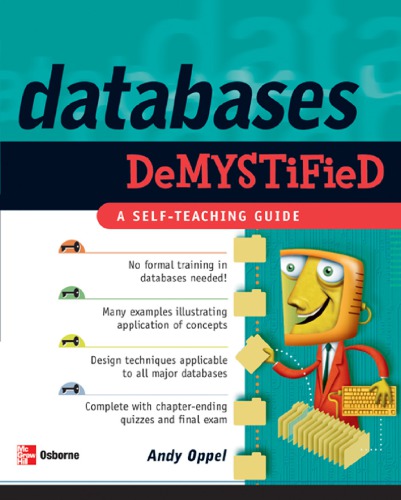 Databases demystified: a self-teaching guide