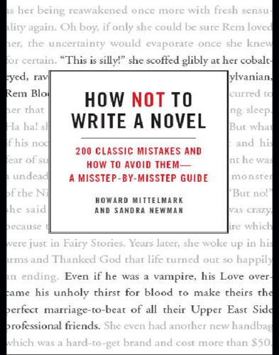 How Not to Write a Novel