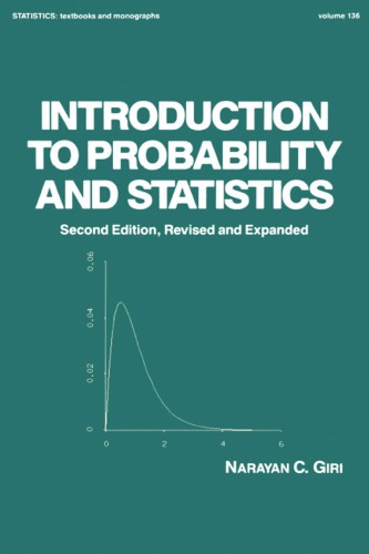 Introduction to probability and statistics