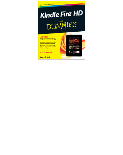 Kindle Fire HD for Dummies