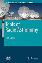 Tools of radio astronomy