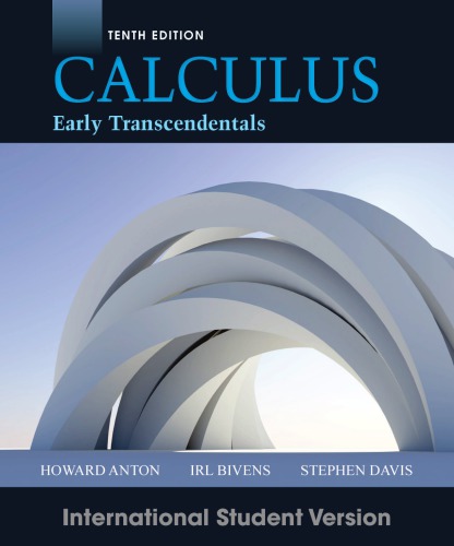 Calculus - Early Transcendentals (International Student Version)