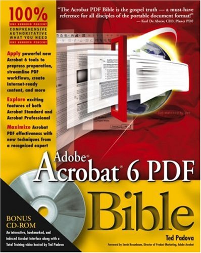 Adobe Acrobat 6 PDF Bible