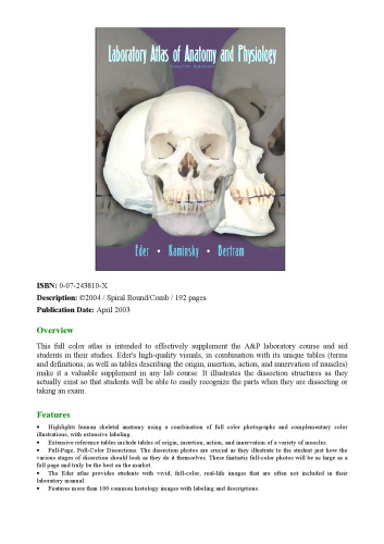 Laboratory Atlas of Anatomy and Physiology