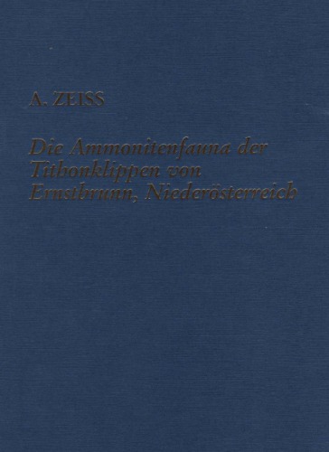 Die Ammonitenfauna der Tithonklippen von Ernstbrunn, Niederösterreich