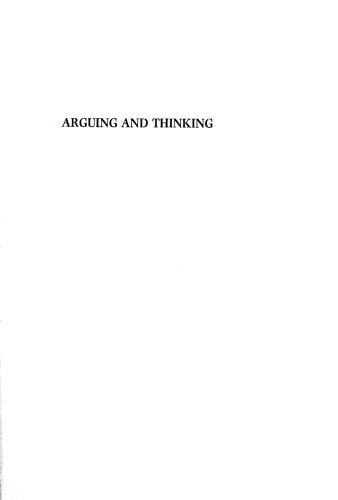 Arguing and thinking: A rhetorical approach to social psychology