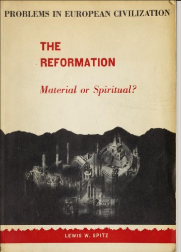 The Reformation : material or spiritual ?