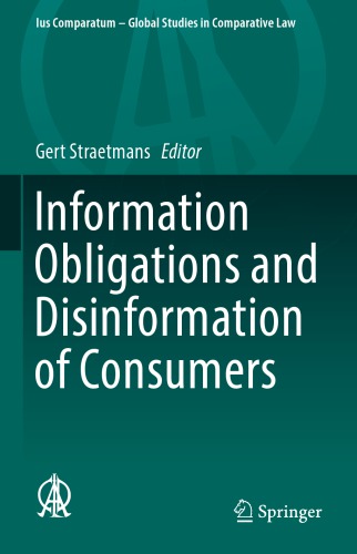 Information Obligations And Disinformation Of Consumers