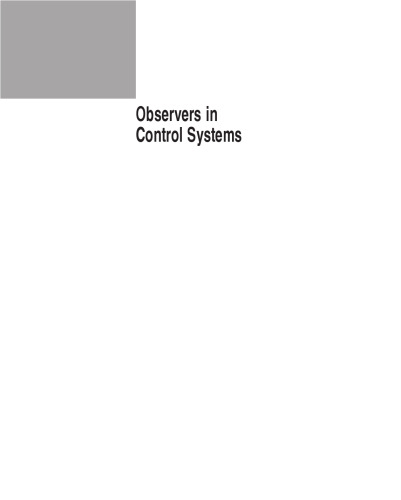 Observers in Control Systems: A Practical Guide