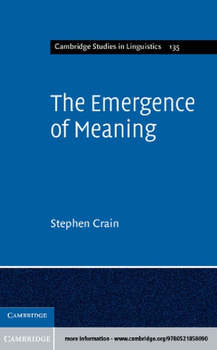 Emergence of Meaning