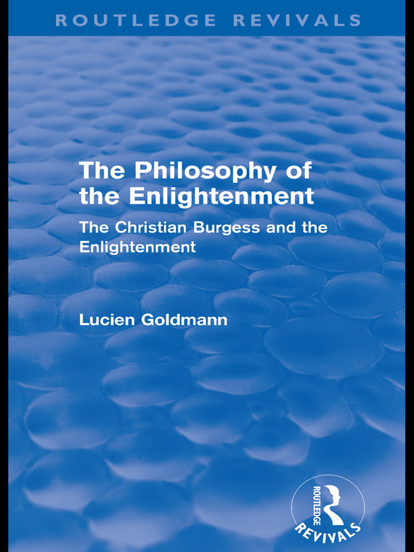 The Philosophy of the Enlightenment