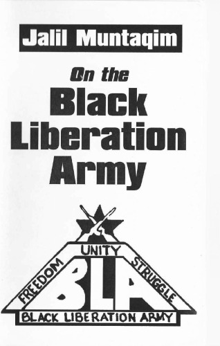 On the Black Liberation Army