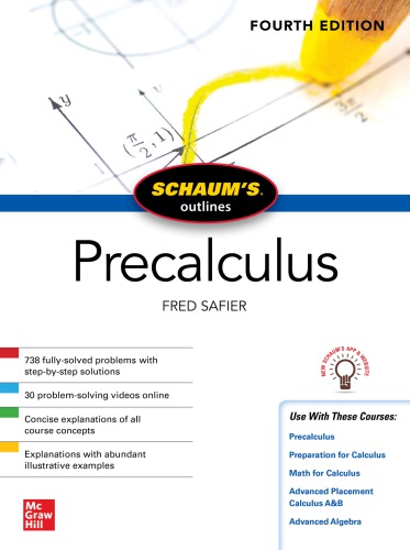 Schaum’s Outline of Precalculus