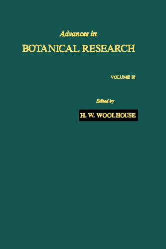 Advances in Botanical Research, Vol. 10