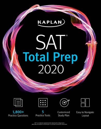 SAT Total Prep 2020: 5 Practice Tests + Proven Strategies + Online + Video