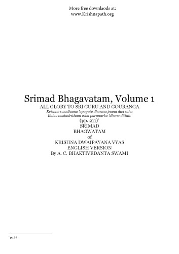 Srimad Bhagavatam Original Delhi 1962 Edition (3 Vol)