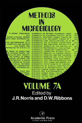 Methods in Microbiology, Vol. 7, Part A