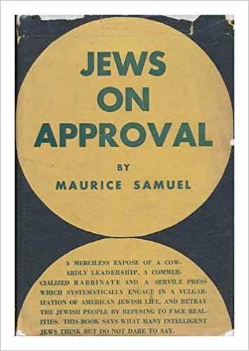 Jews on Approval