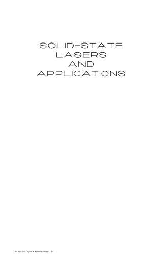 Solid-state lasers and applications