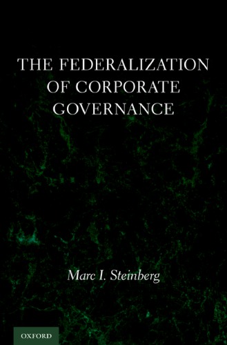 The federalization of corporate governance