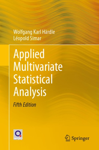 Applied Multivariate Statistical Analysis