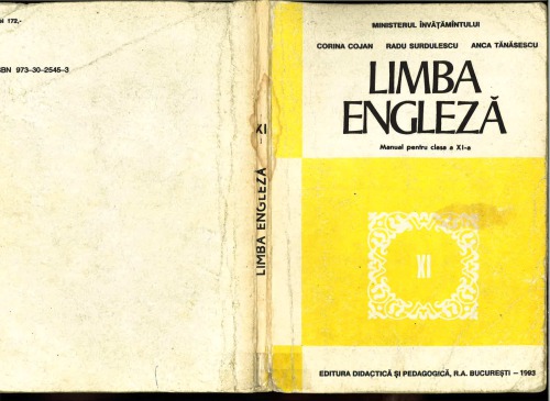 Limba Engleză. Manual pentru clasa a XI-a