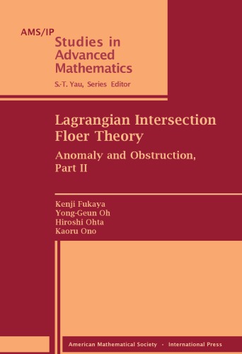 Lagrangian Intersection Floer Theory: Anomaly and Obstruction, Part II