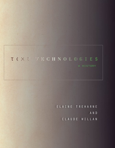 Text Technologies: A History