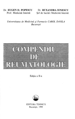 Compendiu de Reumatologie