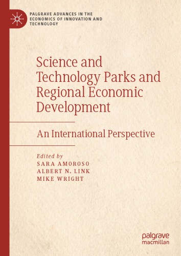 Science And Technology Parks And Regional Economic Development: An International Perspective