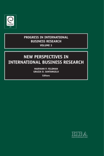 New perspectives in international business research